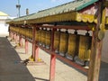 Prayer Mills at the Gandan Khiid Monastery