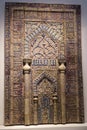 Prayer niche from Meydan n mosque Kashan, Iran in Pergamon mus