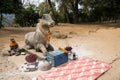 Prayer Offerings at Phnom Bakheng, Cambodia