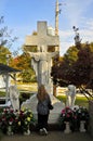 Prayer at the Presley Family Statue, Graceland