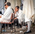 Prayer. Rosh Hashanah, Jewish New Year. It is celebrated near the grave of Rabbi Nachman.Pilgrims Hasidim.