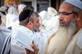 Prayer. Rosh Hashanah, Jewish New Year. It is celebrated near the grave of Rabbi Nachman.Pilgrims Hasidim.