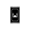 prayer rug icon logo vector design template Royalty Free Stock Photo