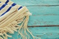 Prayer Shawl - Tallit, jewish religious symbol