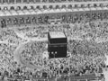 Prayer and Tawaf - circumambulation - Around AlKaaba in Mecca, A