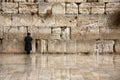 Prayer at Western Wall Royalty Free Stock Photo