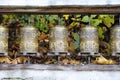 Prayer wheels Royalty Free Stock Photo