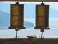 Prayer wheels Royalty Free Stock Photo