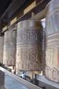 Prayer Wheels in Ryozen Kannon - Kyoto