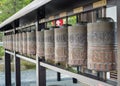 Prayer Wheels in Ryozen Kannon - Kyoto