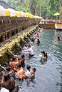 Prayers at Puru Tirtha Empul temple