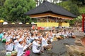 Prayers at Puru Tirtha Empul temple, Bali