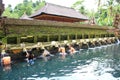 Prayers at Tirtha Empul, Bali, Indonesia