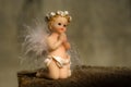 Praying angel Royalty Free Stock Photo