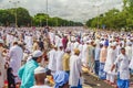 Praying on Eid al-Fitr at Kolkata