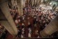 Praying in Eyup Mosque