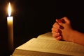 Praying hands Royalty Free Stock Photo