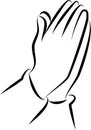 Praying Hands Clip Art