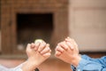 Praying hands with faith Royalty Free Stock Photo