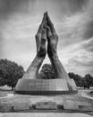 Praying Hands of Oral Roberts University