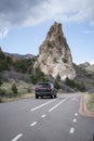 The Praying Hands rock formation in the Garden of the Gods in Colorado Springs.