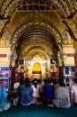 Praying at the Mahamuni Paya