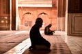 Praying in Mosque