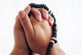 Praying rosary