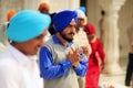 Praying Sikh in Amritsar