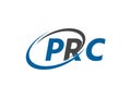 prc creative logo design vector illustration Royalty Free Stock Photo