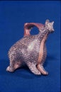 Pre-Columbian animal shaped ceramic called \