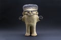 Pre-columbian ceramic called `Huaco` from Chancay