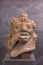 Pre Columbian Mayan Whistle. Royalty Free Stock Photo