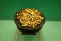 Pre Columbian pot of gold Royalty Free Stock Photo