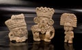 Pre Columbian Warriors. Royalty Free Stock Photo