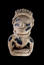 Pre Columbian Warrior Figure Royalty Free Stock Photo