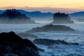 Pre-dawn light and silhouettes from Lighthouse Loop