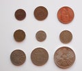 Pre-decimal GBP coins