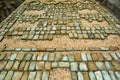 Pre-hispanic olmec stone mosaic in Mexico Royalty Free Stock Photo