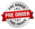 Pre order badge