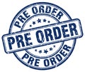 pre order blue stamp