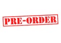 PRE-ORDER Royalty Free Stock Photo