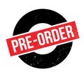 Pre-Order rubber stamp