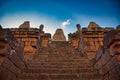 Pre Rup Temple site among the ancient ruins of Angkor Wat Hindu temple complex in Cambodia Royalty Free Stock Photo