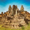 Pre Rup temple at sunset. Siem Reap. Cambodia