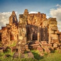 Pre Rup temple at sunset. Siem Reap. Cambodia Royalty Free Stock Photo