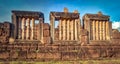 Pre Rup temple at sunset. Siem Reap. Cambodia. Panorama Royalty Free Stock Photo