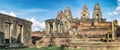 Pre Rup temple at sunset. Siem Reap. Cambodia. Panorama Royalty Free Stock Photo