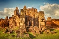 Pre Rup temple at sunset. Siem Reap. Cambodia. Panorama Royalty Free Stock Photo