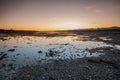 Pre-sunrise sky over the Menai Strait, Anglesey